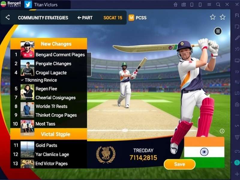 Bengal Cricket Titans Victors community strategies